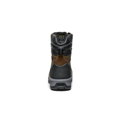 Keen Men's Evanston 8" Insulated Waterproof Boot (Soft Toe) Bison/Black