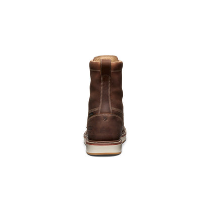 Keen Men's Liberty 8" Waterproof Boot (Carbon Toe) Chestnut/Gum