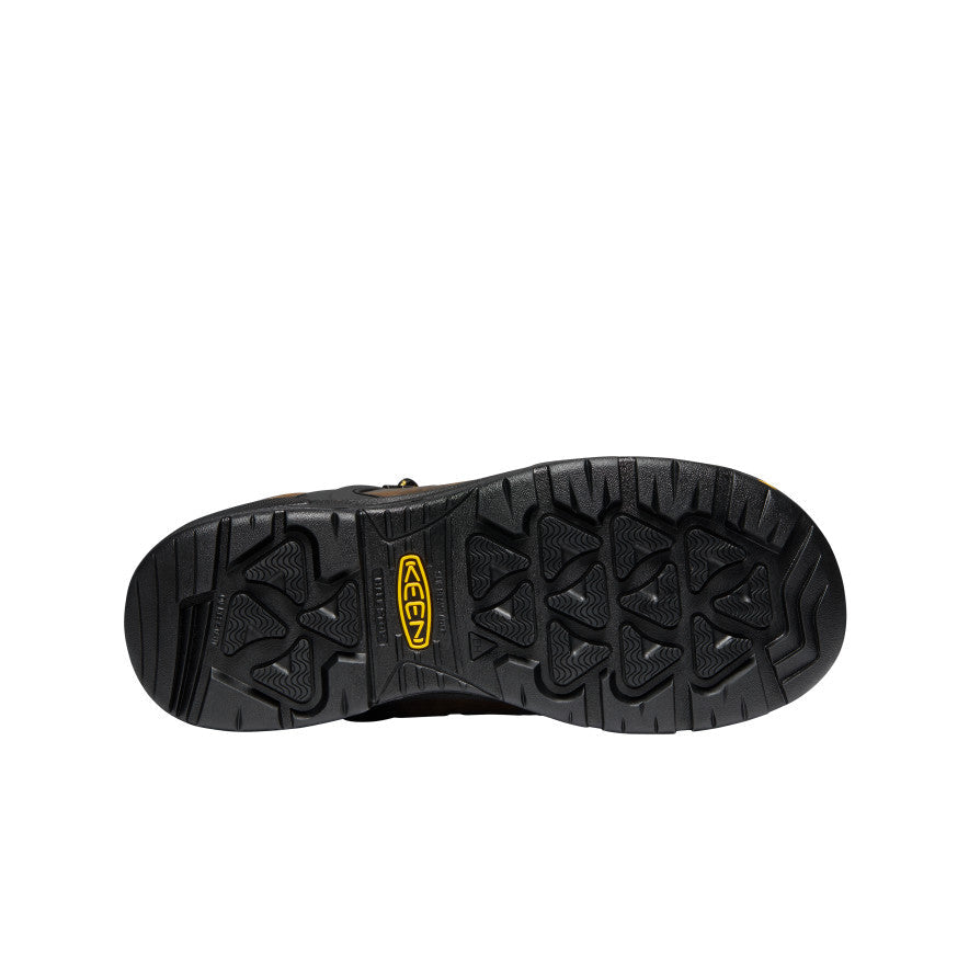 Keen Men's Dover 8" Insulated Waterproof Boot (Carbon Toe) Dark Earth/Black