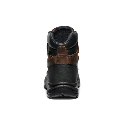 Keen Men's Mt Vernon II 6" Waterproof Boot (Steel Toe) Dark Earth/Black