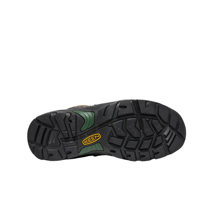 Keen Men's Pittsburgh Energy 6" Waterproof Boot (Soft Toe) Cascade Brown/Greener Pastures