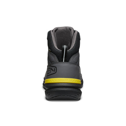 Keen Men's Synchro Waterproof Work Boot (Carbon Toe) Magnet/Black