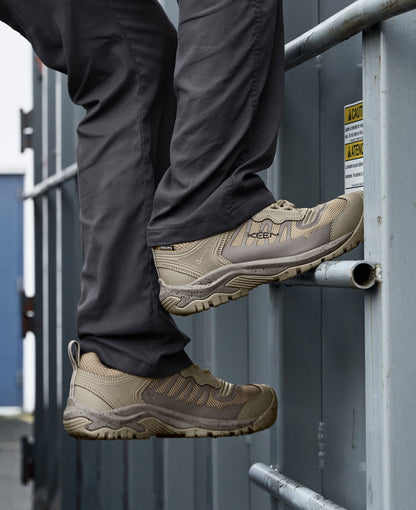 Keen Men's Reno Waterproof (Carbon Toe) Brindle/Morel