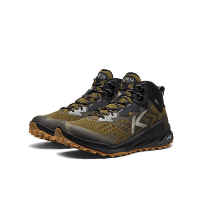 Keen Men's Zionic NXT Waterproof Hiking Boot Dark Olive/Black