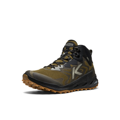 Keen Men's Zionic NXT Waterproof Hiking Boot Dark Olive/Black
