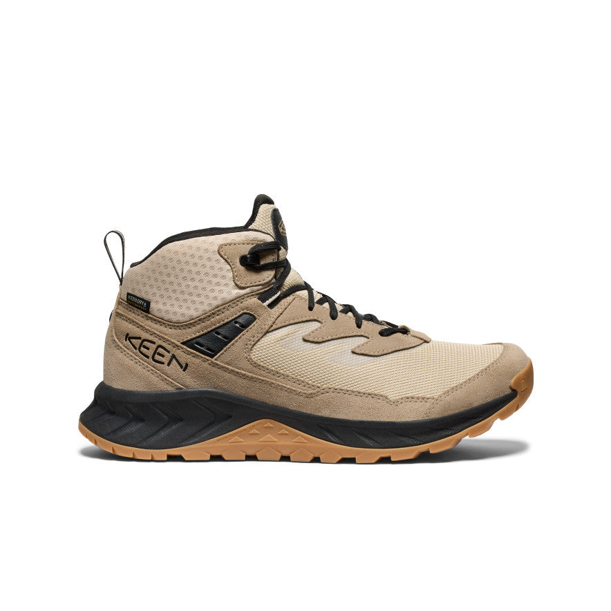 Keen Men's Hightrail Waterproof Hiking Boot Brindle/Oak Buff