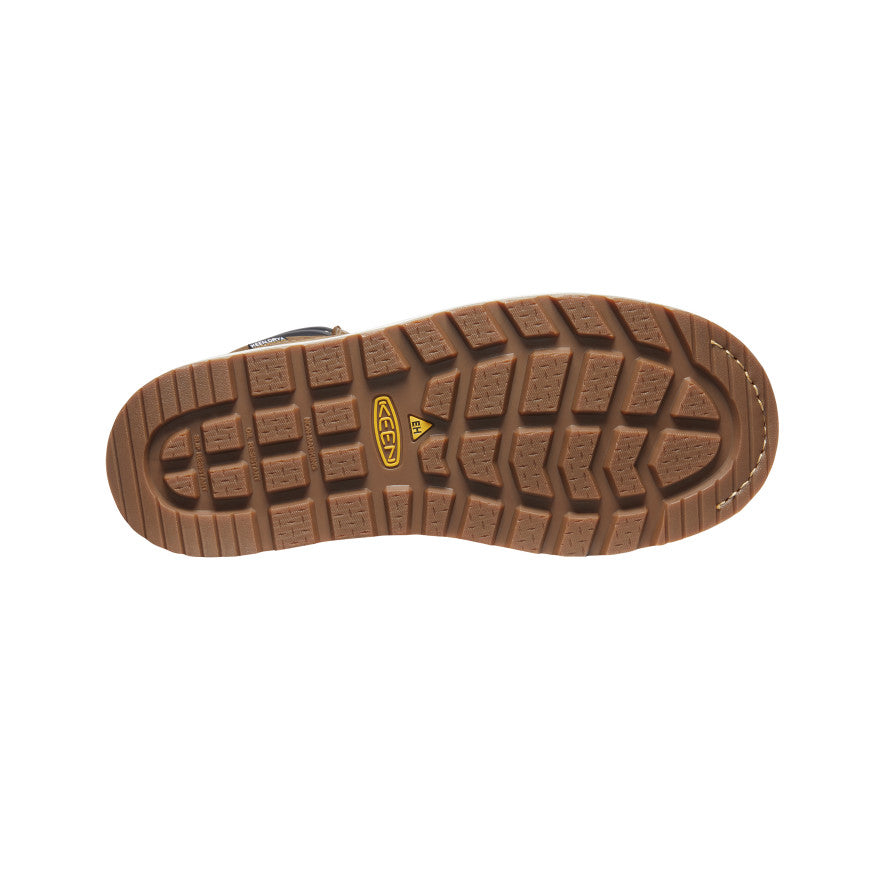 Keen Men's Cincinnati 8" Waterproof Boot (Carbon Toe) Belgian/Sandshell