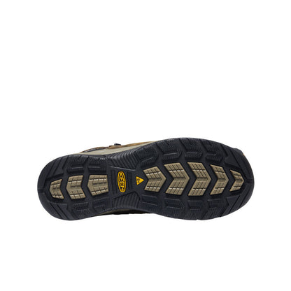 Keen Men's Flint II Waterproof Mid (Soft Toe) Black Olive/Brindle
