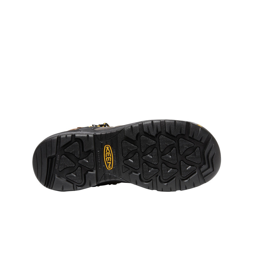 Keen Men's Dover 6" Waterproof (Carbon Toe) Dark Earth/Black