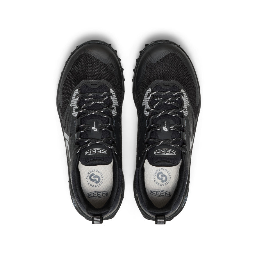 Keen Men's Zionic NXT Waterproof Hiking Shoe Triple Black