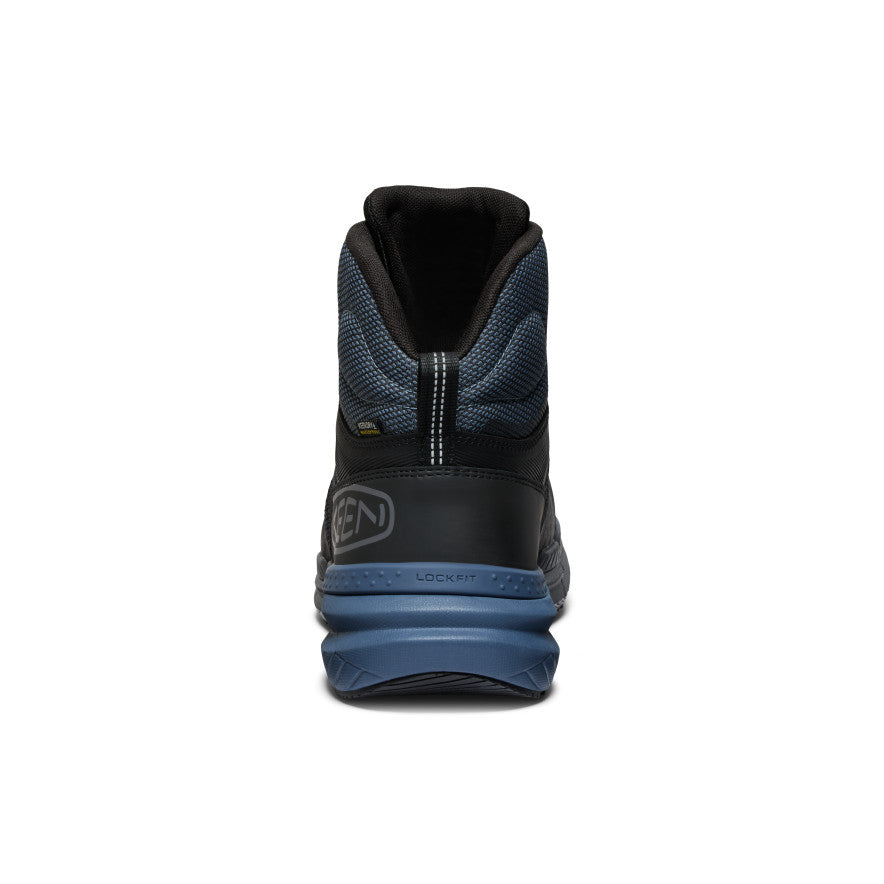 Keen Men's Snapline RF Waterproof Boot (Carbon Toe) Vintage Indigo/Black