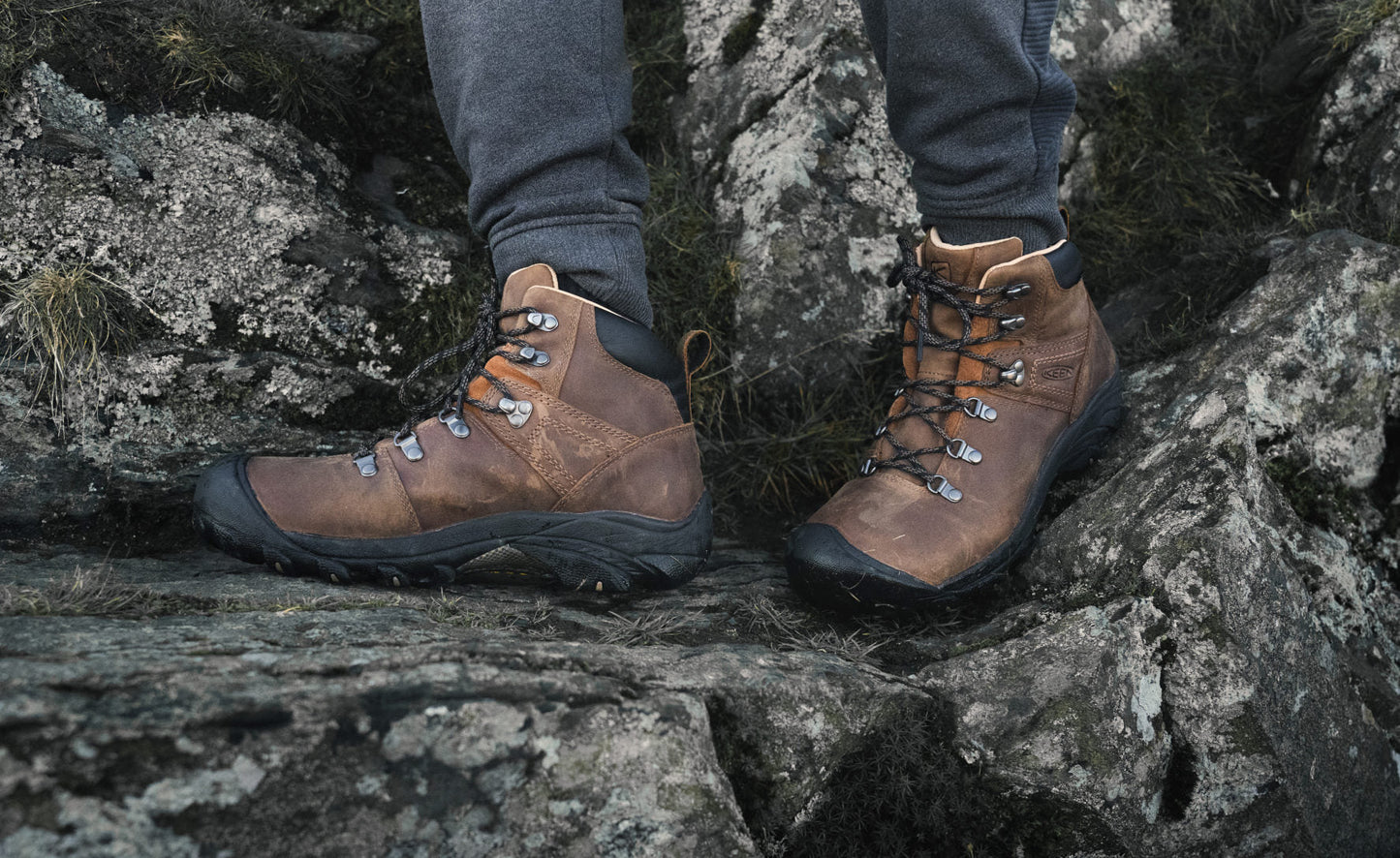 Keen Men's Pyrenees Waterproof Hiking Boot Syrup