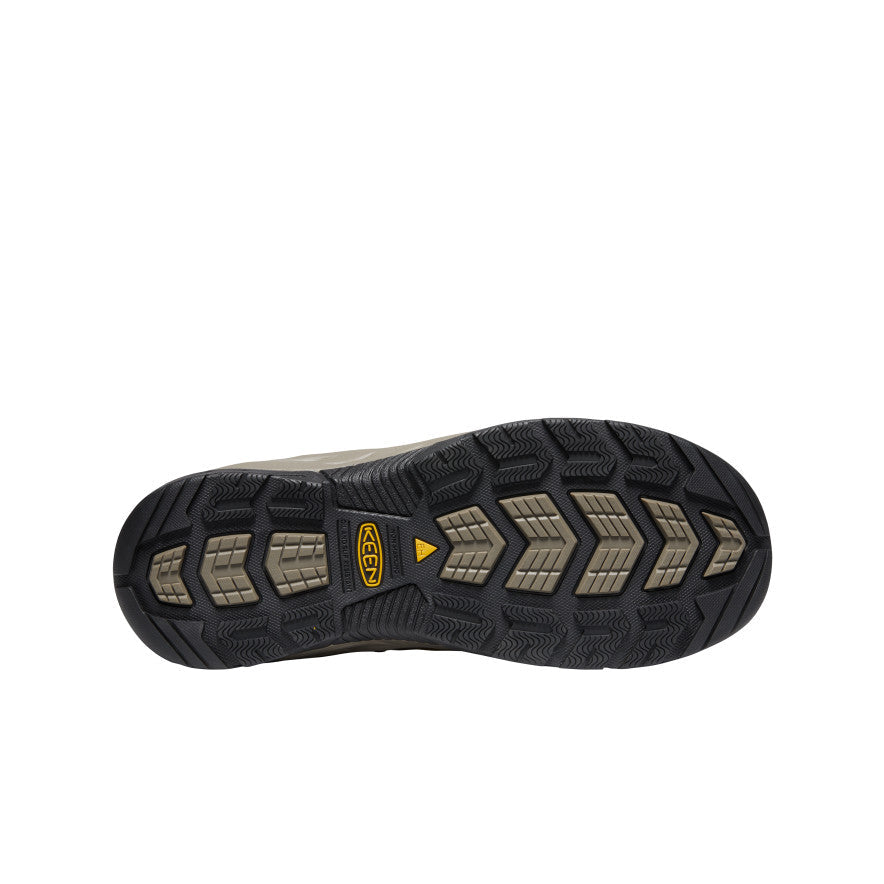 Keen Men's Flint II Waterproof Boot (Steel Toe) Cascade Brown/Orion Blue
