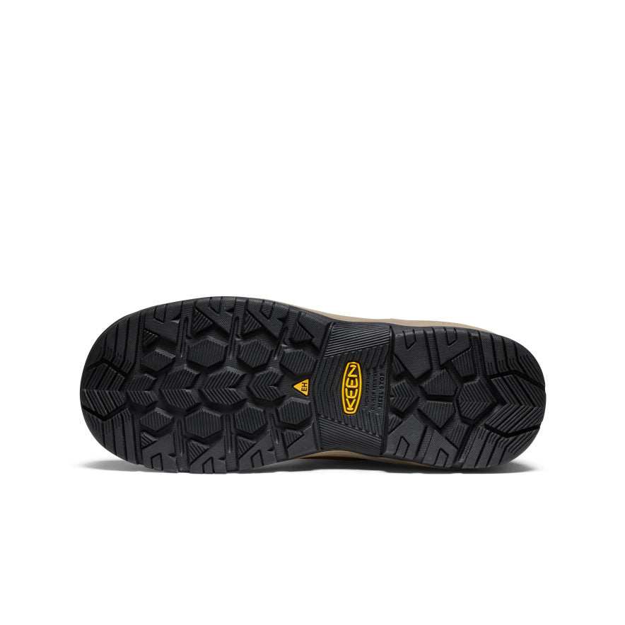 Keen Men's Evanston Pull-On Waterproof Boot (Soft Toe) Bison/Black