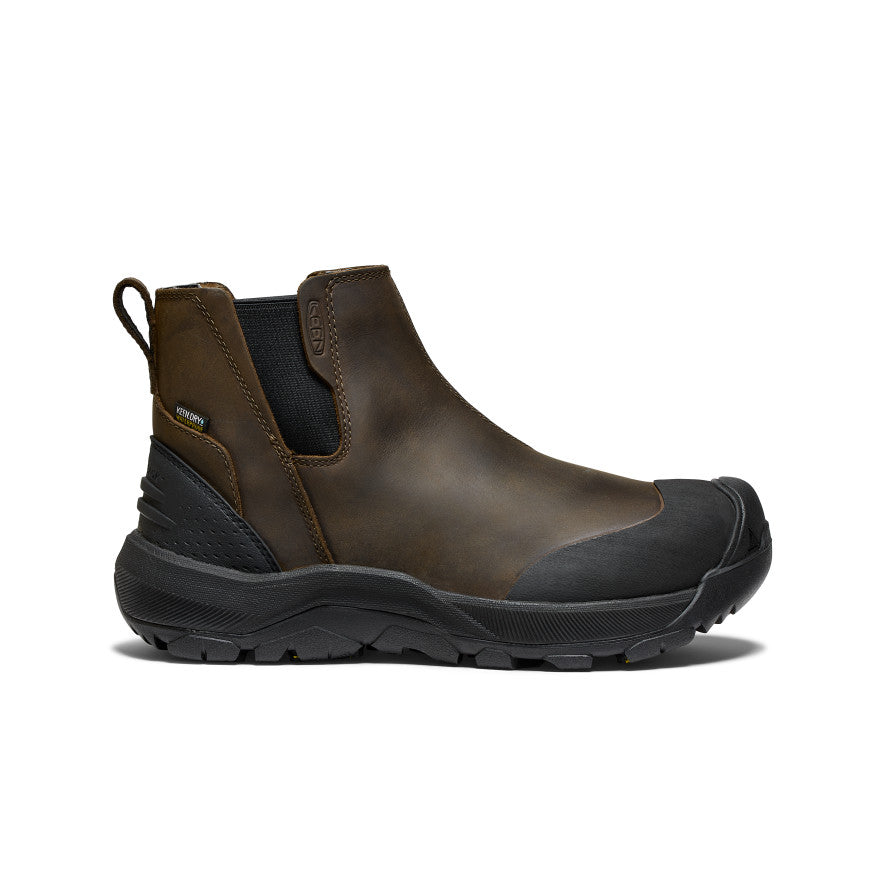 Keen Men's Revel IV Waterproof Chelsea Canteen/Black