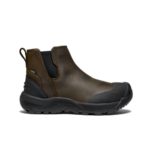 Keen Men's Revel IV Waterproof Chelsea Canteen/Black