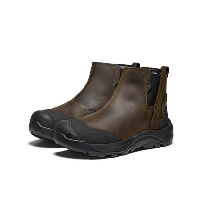 Keen Men's Revel IV Waterproof Chelsea Canteen/Black