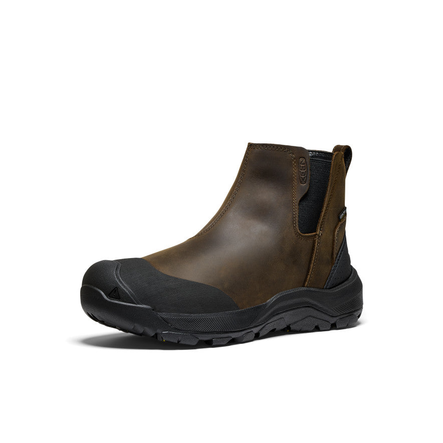 Keen Men's Revel IV Waterproof Chelsea Canteen/Black