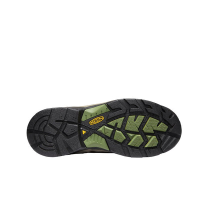 Keen Men's Detroit XT Waterproof Boot (Steel Toe) Cascade Brown/Bronze Green