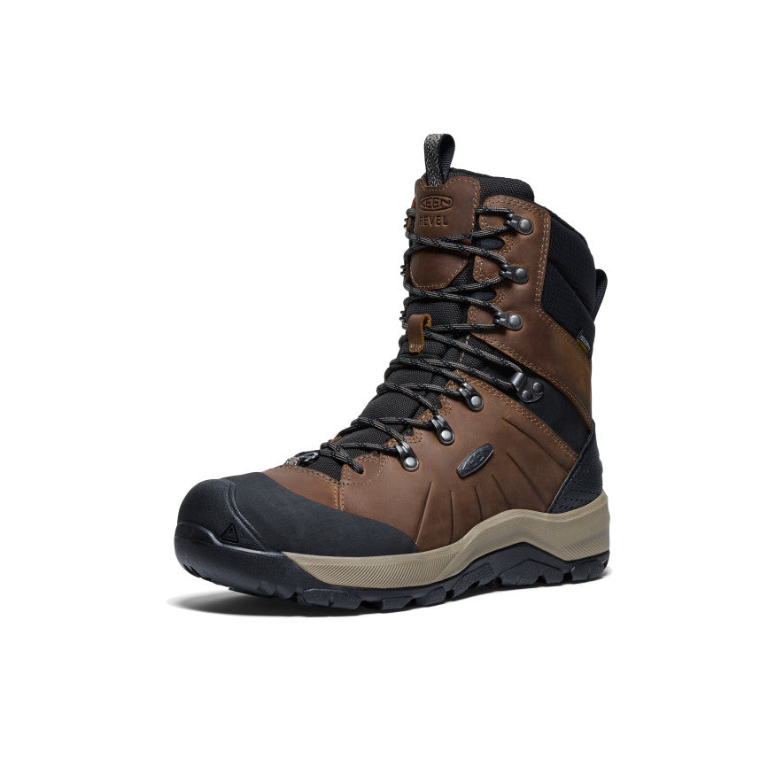 Keen Men's Revel IV High Polar Waterproof Boot Canteen/Black