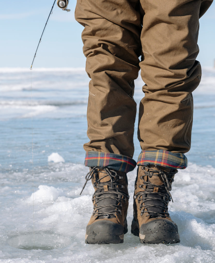 Keen Men's Revel IV High Polar Waterproof Boot Canteen/Black