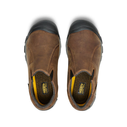 Keen Men's Brixen Waterproof Shoe Wide Slate Black/Madder Brown