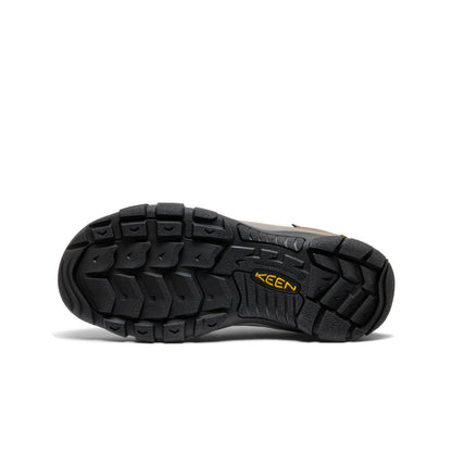 Keen Men's Brixen Waterproof Shoe Wide Slate Black/Madder Brown