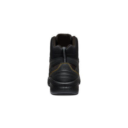 Keen Men's Stronglite Waterproof Boot (Carbon Toe) Black/Black
