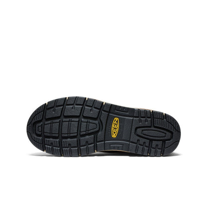 Keen Men's San Jose 6" Waterproof 90° Heel Boot (Aluminum Toe) Bison/Black