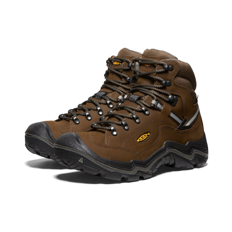 Keen Men's Durand II Waterproof Boot Wide Cascade Brown/Gargoyle