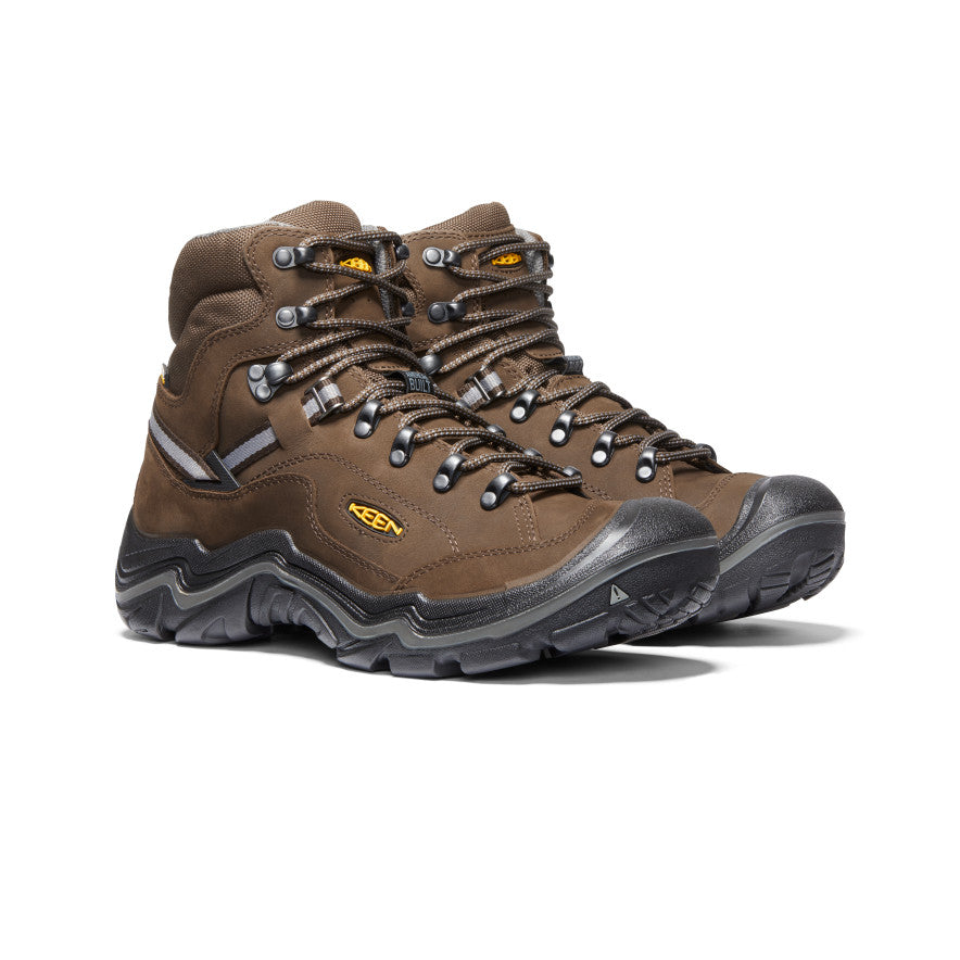 Keen Men's Durand II Waterproof Boot Cascade Brown/Gargoyle