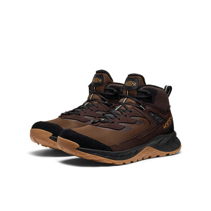 Keen Men's Hightrail Polar Waterproof Hiking Boot Dark Earth/Java