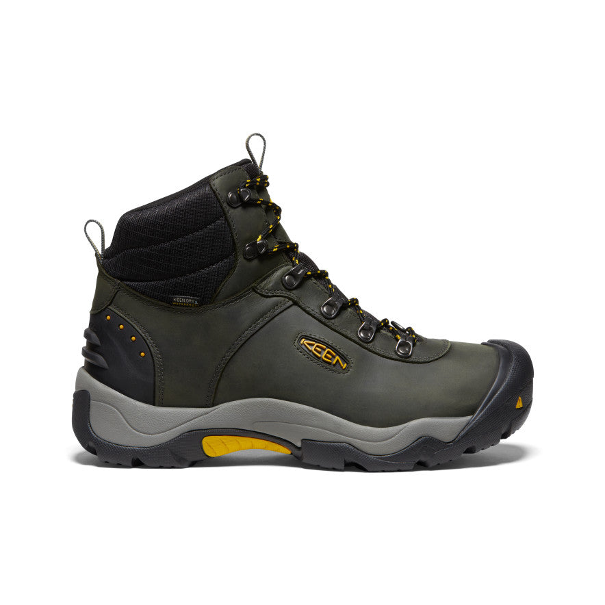 Keen Men's Revel III Waterproof Winter Boot Magnet/Tawny Olive