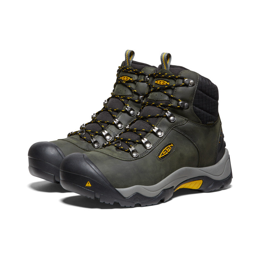 Keen Men's Revel III Waterproof Winter Boot Magnet/Tawny Olive