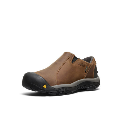 Keen Men's Brixen Waterproof Low Slate Black/Madder Brown