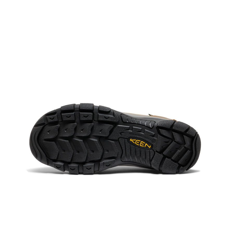 Keen Men's Brixen Waterproof Low Slate Black/Madder Brown