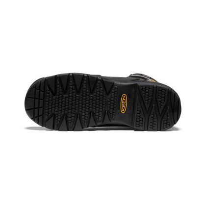 Keen Men's Louisville 6" Waterproof Boot (Steel Toe) Black