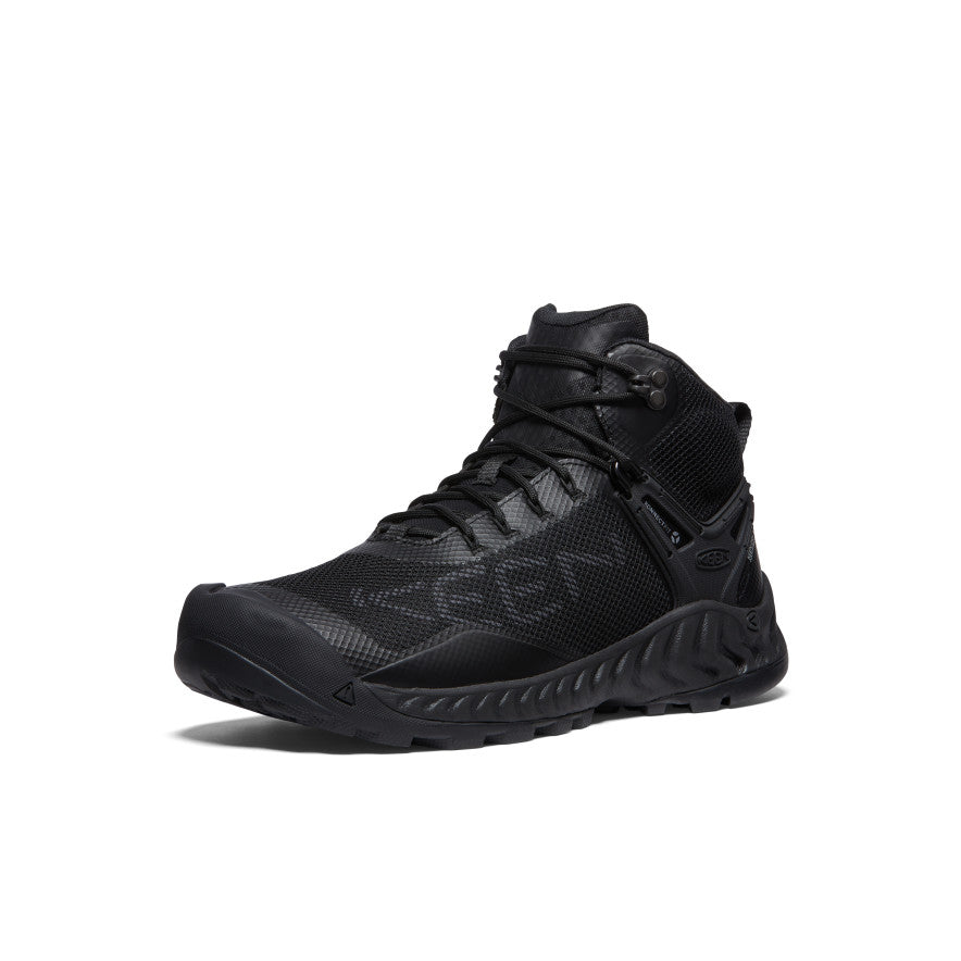 Keen Men's NXIS EVO Waterproof Boot Triple Black