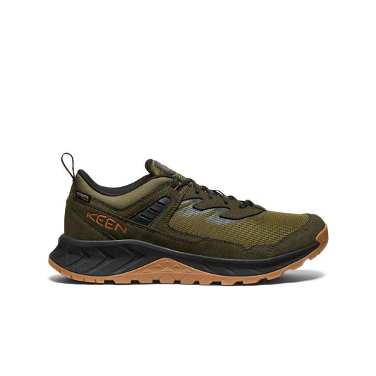 Keen Men's Hightrail Waterproof Hiking Shoe Winter Moss/Gold Flame
