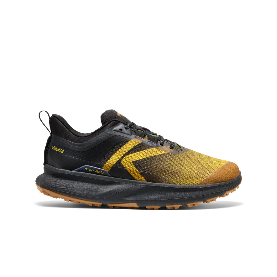 Keen Men's 450 Dirt Waterproof Hiking Shoe Lemon Curry/Black