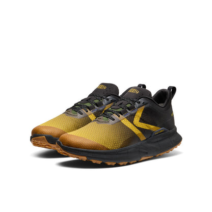 Keen Men's 450 Dirt Waterproof Hiking Shoe Lemon Curry/Black