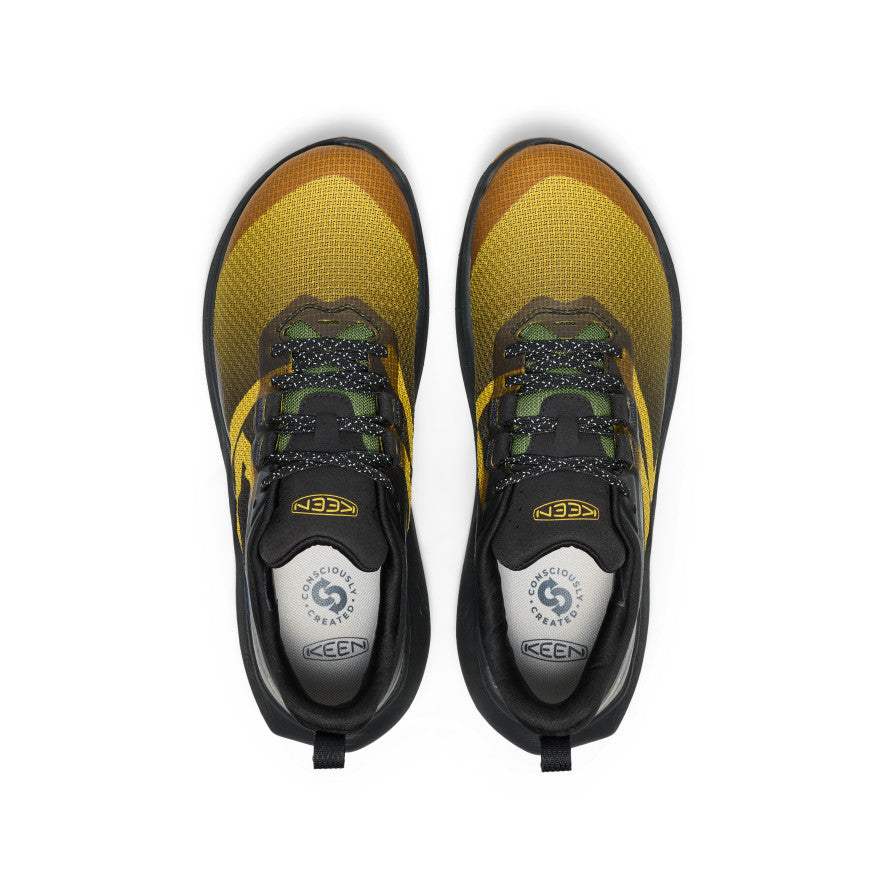 Keen Men's 450 Dirt Waterproof Hiking Shoe Lemon Curry/Black
