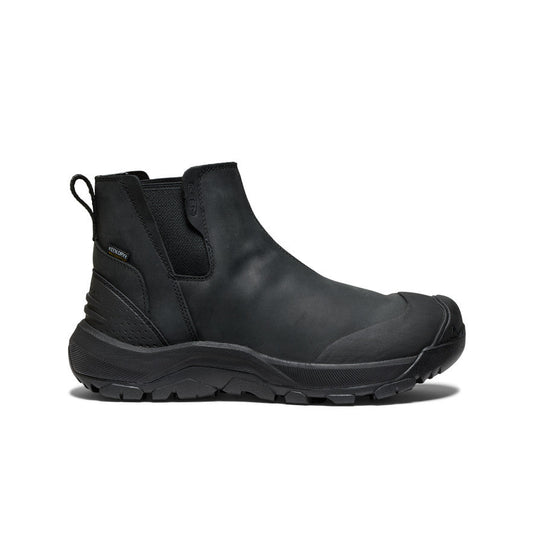 Keen Men's Revel IV Waterproof Chelsea Black/Black