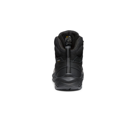 Keen Men's Reno Waterproof Mid (Soft Toe) Black/Black
