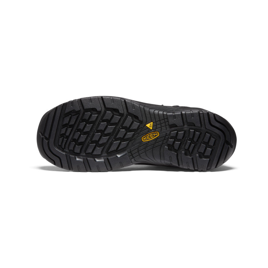 Keen Men's Reno Waterproof Mid (Soft Toe) Black/Black