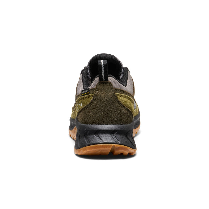 Keen Men's Hightrail Waterproof Hiking Shoe Steel Grey/Forest Night