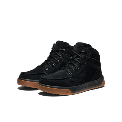 Keen Men's Gibson Boot (Soft Toe) Black/Gum