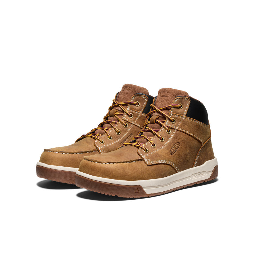 Keen Men's Gibson Boot (Carbon Toe) Belgian/Gum