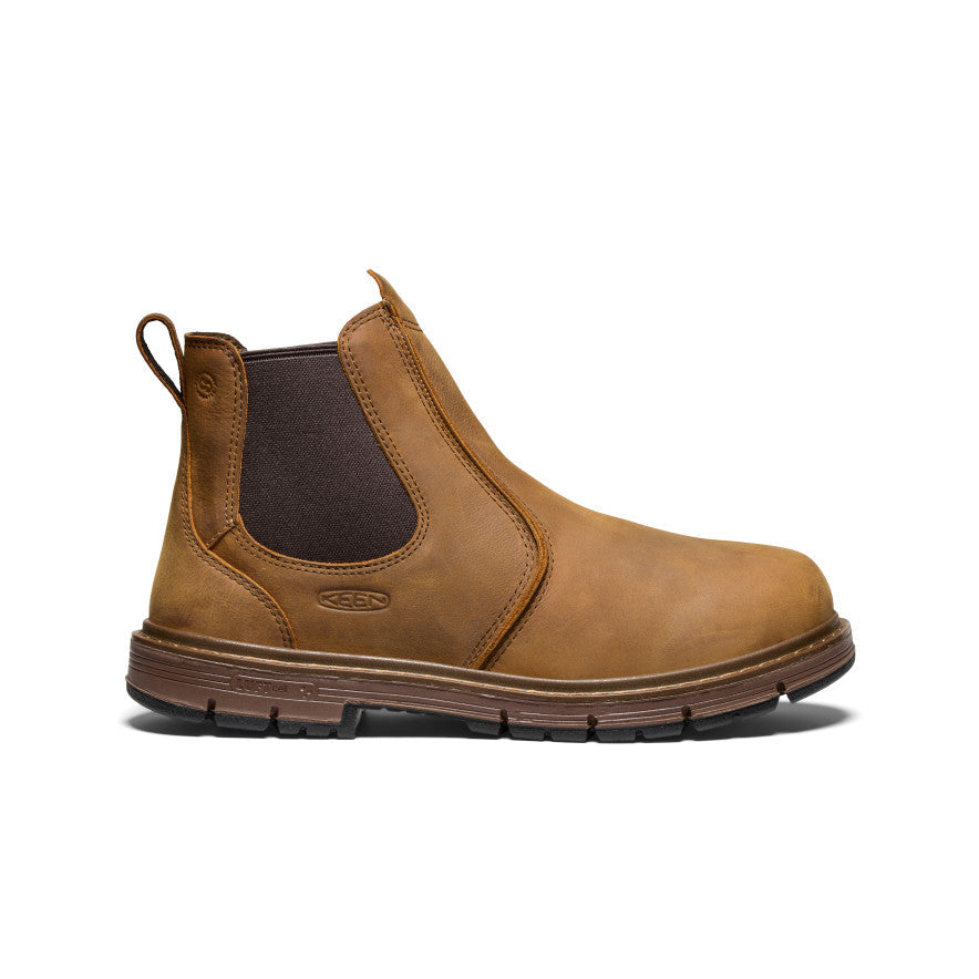 Keen Men's San Jose Chelsea 90° Heel Boot (Soft Toe) Belgian/Gum