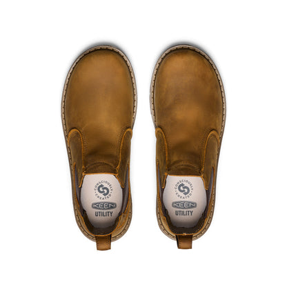 Keen Men's San Jose Chelsea 90° Heel Boot (Soft Toe) Belgian/Gum